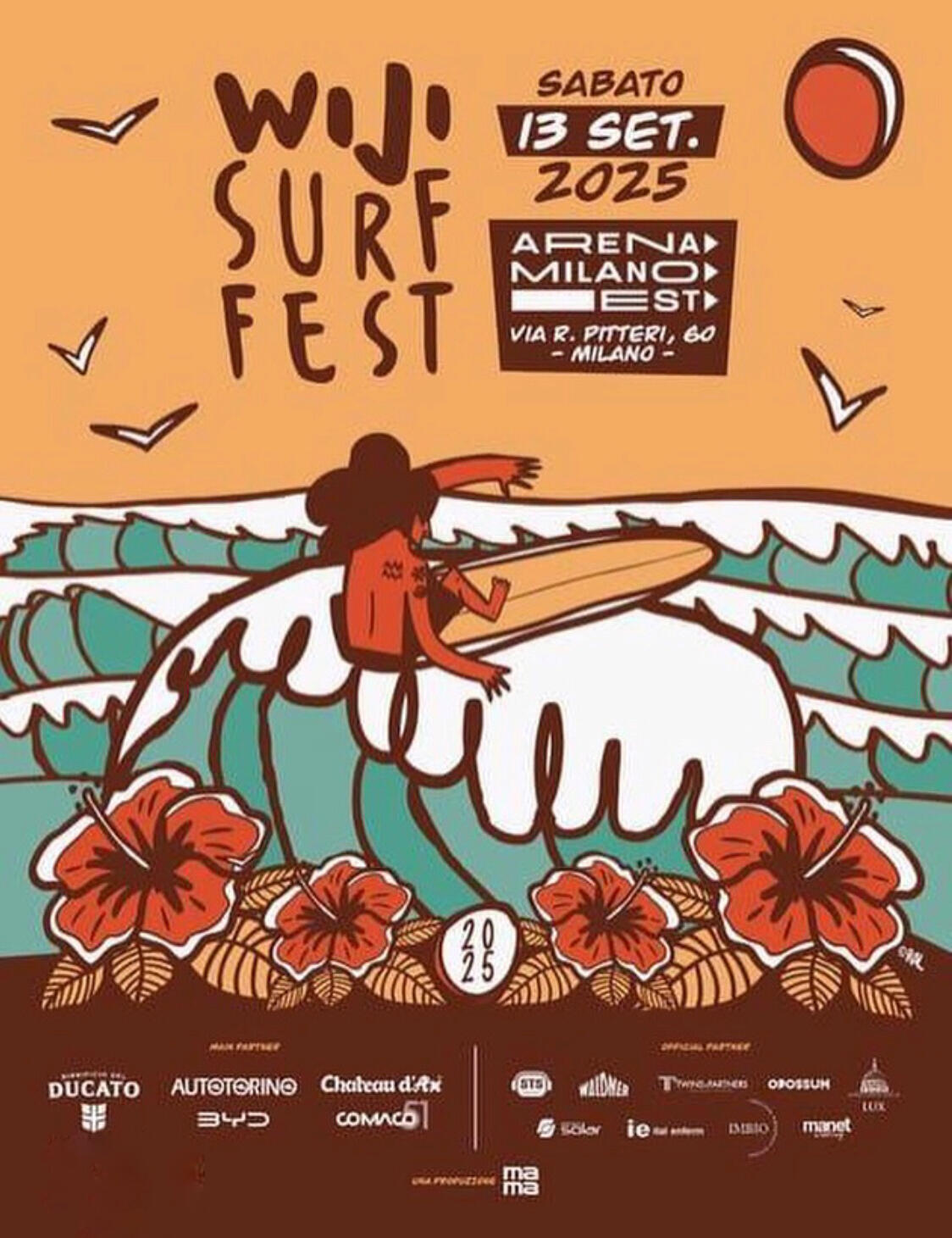 Wiji Surf Festival Poster